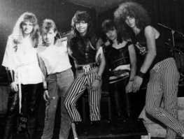 Bandfoto von 1983 (Quelle www.pharao-rockband.de)